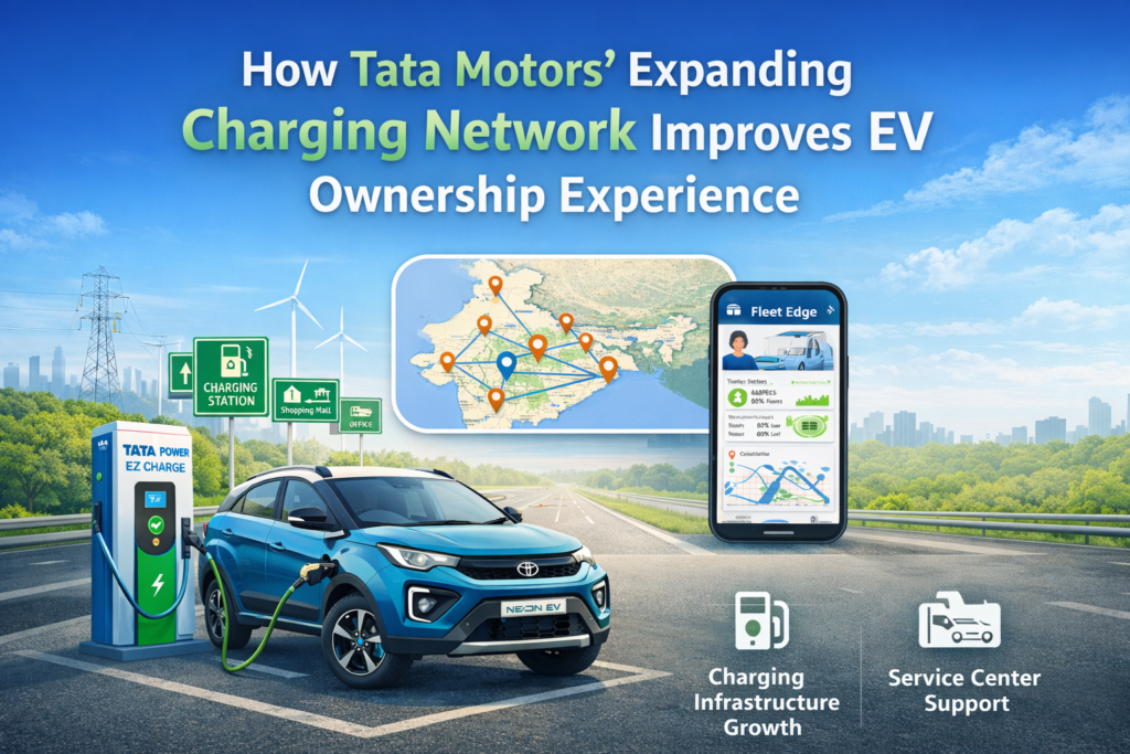 Tata EV cars showroom in Pune