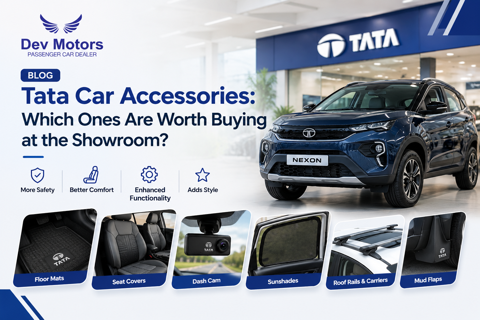 Tata Car Accessories: Which Ones Are Worth Buying at the Showroom?